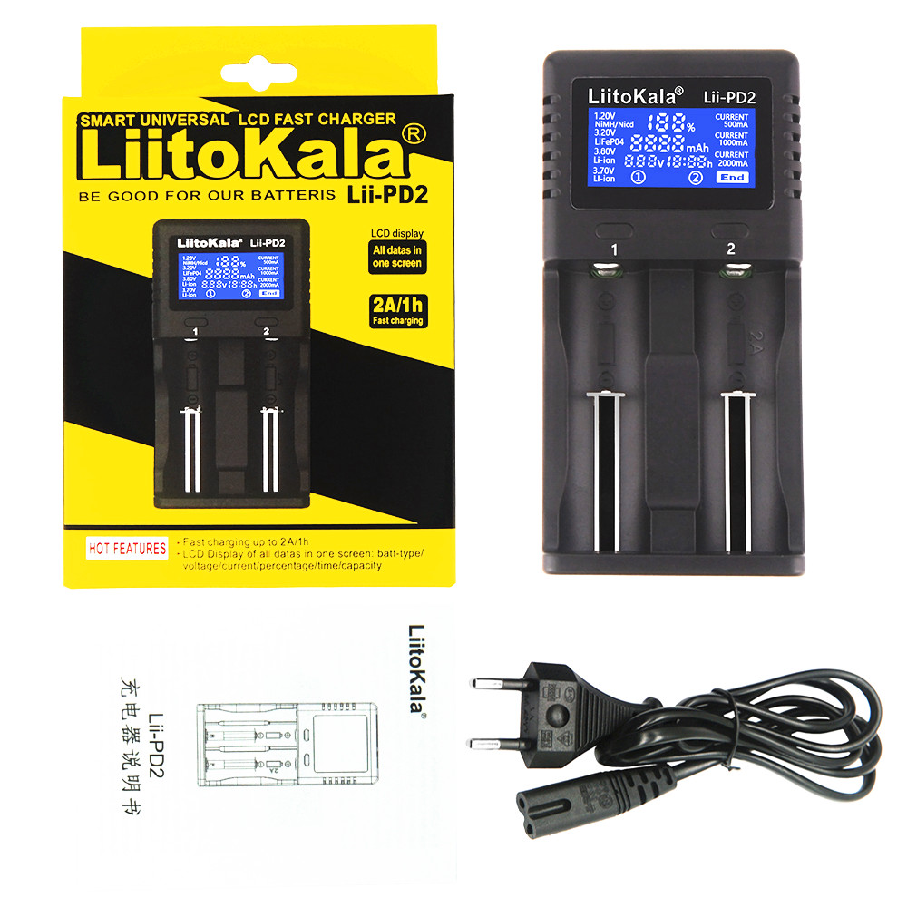 LiitoKala Lii-PD2 Charger-LiitoKala Charger-LiitoKala Power CO.,LTD